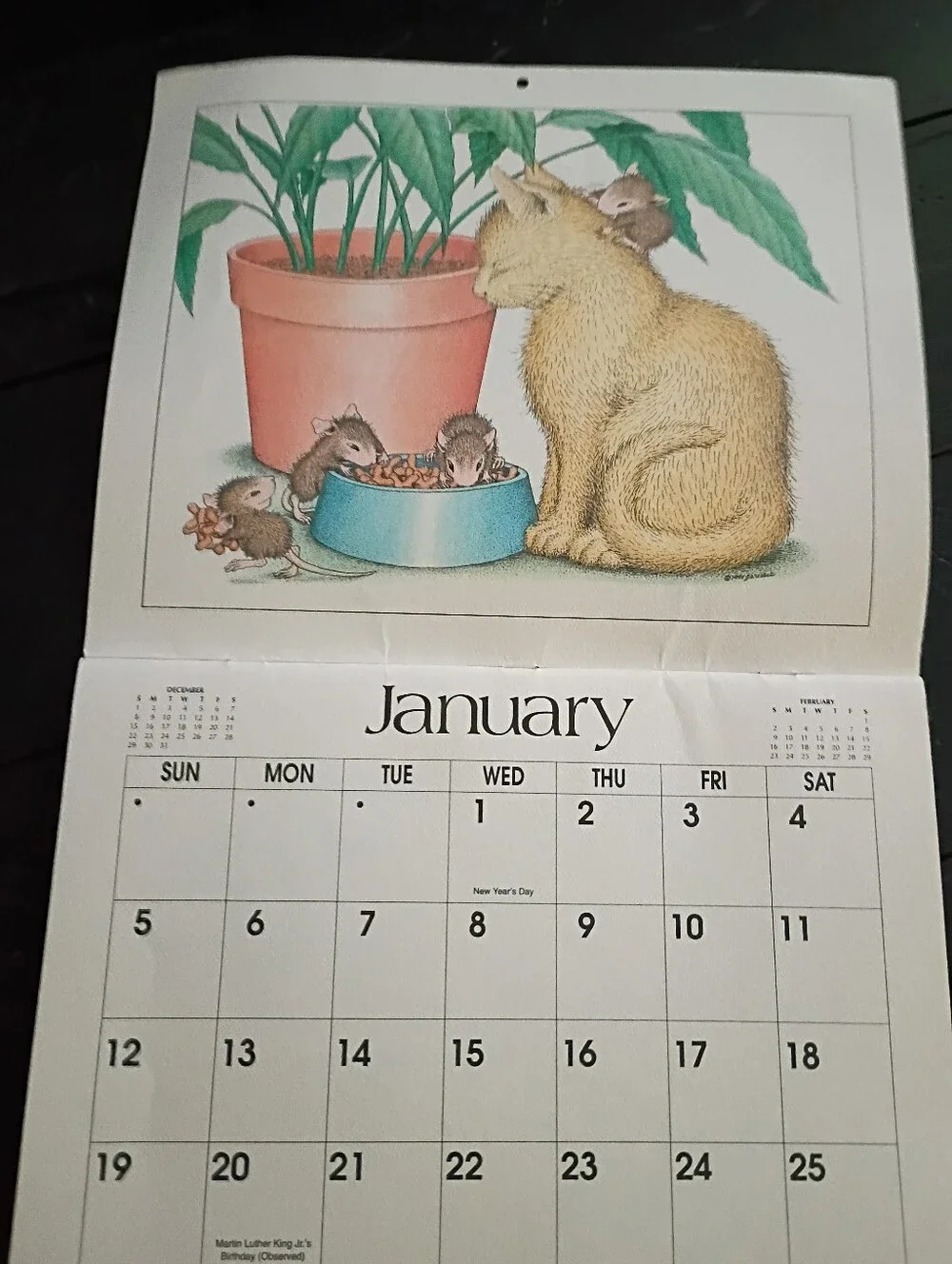 House Mouse Designs 1992 Calendar Ephemera Ellen Jareckie